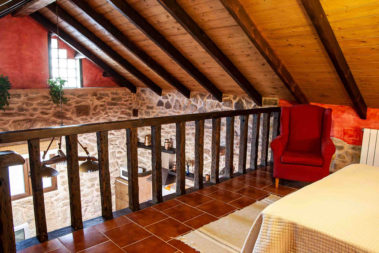 Apartamento habitación superior barandilla